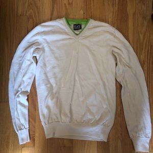 Armani Exchange Cream Sweater / Small